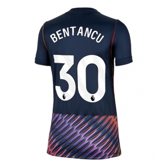 Tottenham Hotspur Rodrigo Bentancur #30 Maglia Gara Trasferta Repliche 2026-27 Donna Maniche Corte